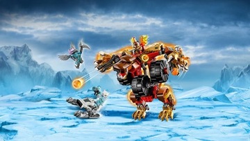 LEGO Chima 70225 «Машина Бладвика» «Бойцовый медведь Бладвика» снят с производства