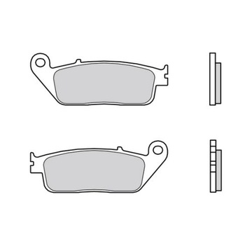 KLOCKI BREMBO PRZÓD TRIUMPH 865 AMERICA 07-17