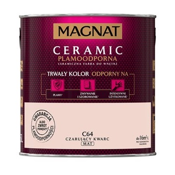 MAGNAT Ceramic farba ścian 5L C64 CZARUJĄCY KWARC