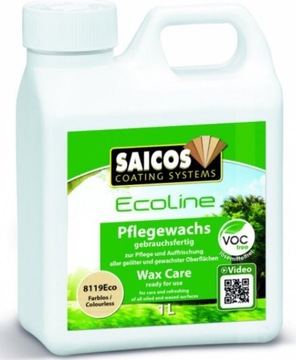 SAICOS WAX CARE regeneracja podłóg olejowanych 1L