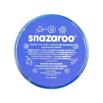 Farba do twarzy Błękitna 18ml SNAZAROO 1118355