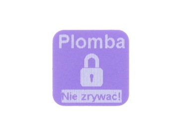 PLOMBA STICKERY 12x12 PURPUROWY VOID 1000 SZT