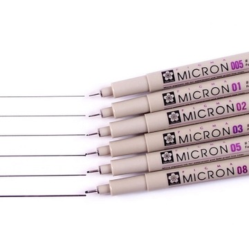 Pigma Micron Sakura Cienkopis 03 Czarny 0.35 mm