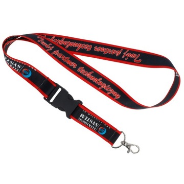 1000 шт. Рекламные ремешки с коннектором 15 мм.