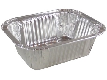 FOREMKI ALUMINIOWE 250ml jednorazowe pasztet 100sz