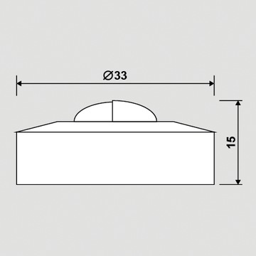 Светодиодный светильник для лестницы, бра 12В 1Вт LED2B