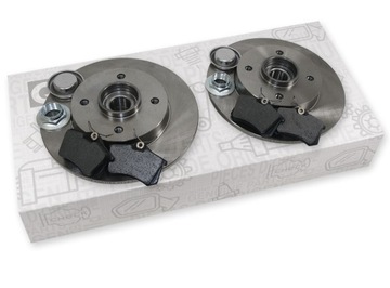 TARCZE HAMULCOWE KLOCKI TYŁ CITROEN C4 PEUGEOT 308