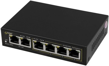 PoE-коммутатор Pulsar SG64 — 6p Gigabit, 4 порта PoE