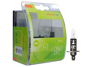 Żarówka PowerTec H1 12V 55W P14.5s LONG LIFE DUO