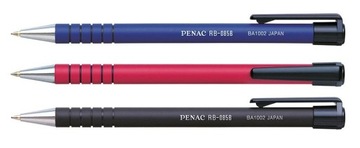 Ручка шариковая PENAC RB-085 выдвижная 1,0 мм синяя