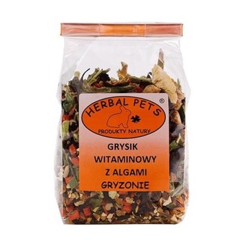 HERBAL PETS Grysik witaminowy z algami 150g gryzoń