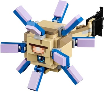 LEGO MINECRAFT 21136 Кирпичики ОКЕАНИЧЕСКОЙ ПИРАМИДЫ