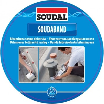 Bitumiczna taśma dekarska 150 mm/10m grafit Soudal