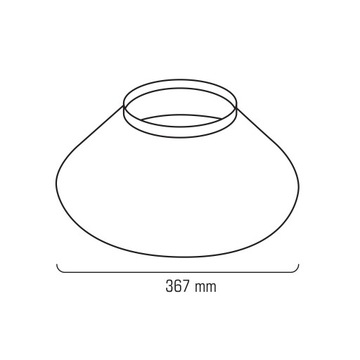 Абажур для светильника T170 High Bay 80W