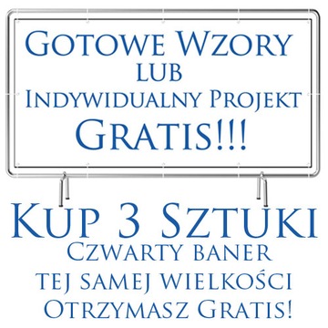 Baner reklamowy 2,5x1,25m - Smażalnia Ryb Szyld