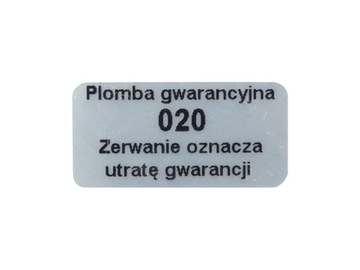 СЕРВИСНЫЕ НАКЛЕЙКИ ПЕЧАТИ 20х10 VOID MAT 500 шт ВАШ ПЕЧАТЬ!