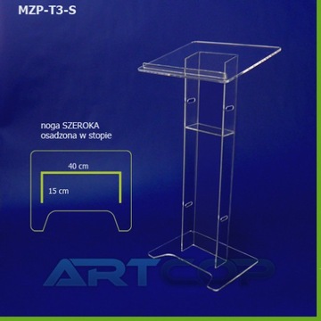 Кафедра для выступлений и лекций МЗП-Т3-С из оргстекла