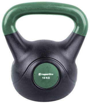 БИТУМИНОВАЯ ГОРЯЧАЯ inSPORTline Kettlebell Dark 10кг