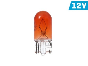 Лампа указателя поворота WY5W 5W 12V W2.1x9.5d 2шт.