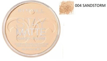 Rimmel Матирующая пудра STAY MATTE Sandstorm 004