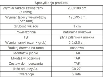 Пробковая доска 200х100 см. 100х200, отличное качество!