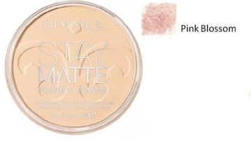 Матирующая пудра Rimmel STAY MATTE Pink Blossom 002