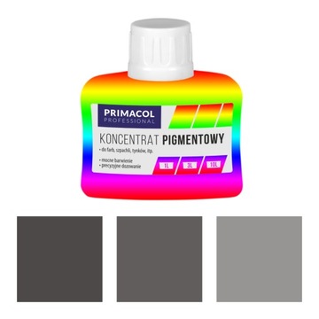 Koncentrat Pigment do Farb i Tynków 80ml czarny