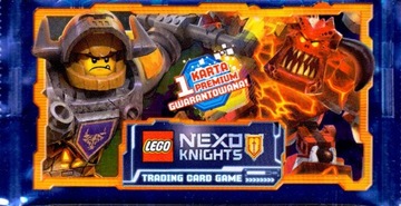 Карточки LEGO Nexo Knights № 1/2016. Мешок из 5 карт