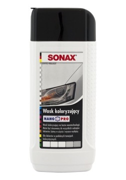 SONAX wosk koloryzujący nano BIAŁY 250 ml