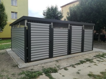 Wiata śmietnikowa, altana,osłona, 6,5x4m,PRODUCENT