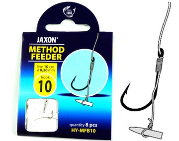 gotowe HACZYKI DO METHOD FEEDER jaxon + STOPER r10