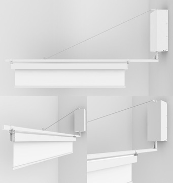 Настенный подъемный кронштейн для складного проекционного экрана