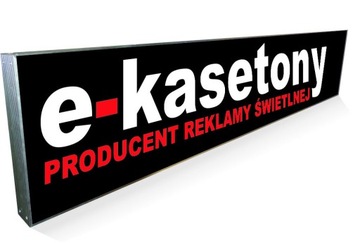 Kaseton reklamowy LED 300x70 cm