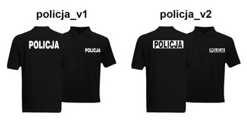 Koszulka Polo Policja Straż Ochrona Instruktor