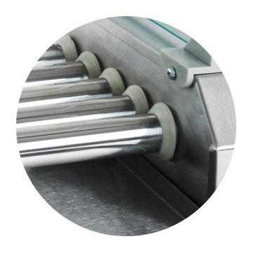 РОЛИКОВЫЙ НАГРЕВАТЕЛЬ ДЛЯ ПАРОВЫХ ВАЛОВ 5 ВАЛОВ INOX FV