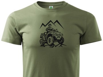 WYGODNA KOSZULKA T-SHIRT NADRUK QUAD OFF-ROAD ATV