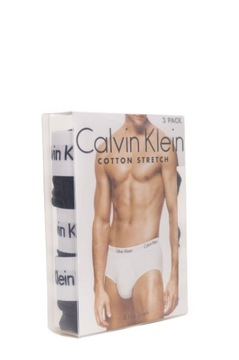 CALVIN KLEIN SLIPY 3 PACK CZARNE U2661G 001 S