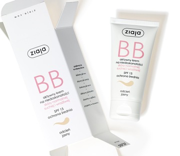 Ziaja krem BB skóra normalna odcień jasny 50ml