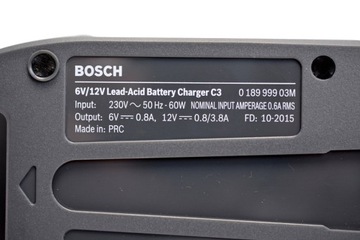 Выпрямитель зарядного устройства BOSCH C3 6V 12V AGM GEL