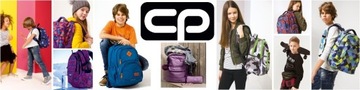 COOLPACK piórnik z klapką dla młodzieży CAMPUS BLACK CZARNY