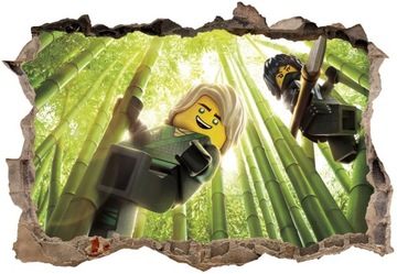 3D наклейки LEGO Ninjago для детей 70x50