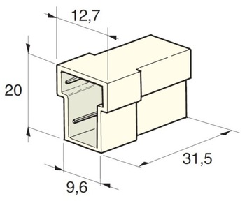 Obudowa 2-pinowa OK2 (100 sztuk)