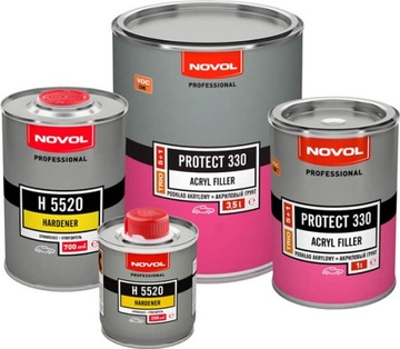 АКРИЛОВАЯ ГРУНТОВКА NOVOL PROTECT 330 1л БЕЛАЯ 434