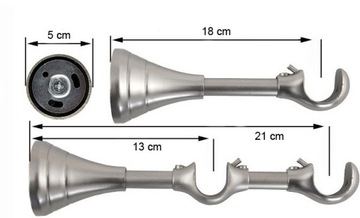 Карниз 260 см DOUBLE 2.6 MODENA Карнизы 25/19