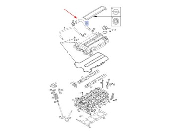 ШЛАНГ OPEL CORSA C D AGILA 1.0 1.2 1.4