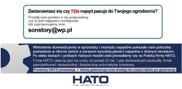 HATO 600 II Новый привод секционных подъемно-поворотных ворот