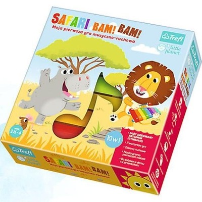 SKL TREFL MOJA PIERWSZA GRA MUZYCZNA SAFARI BAN! BAM! 01383