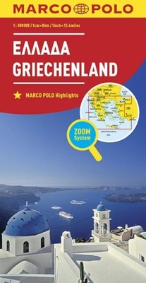 GRECJA MAPA POLO MARCO