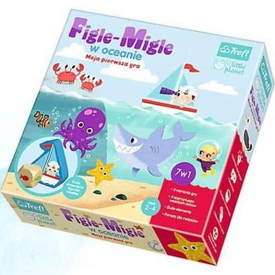 Gra planszowa Trefl Little Planet Figle Migle w Oceanie