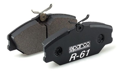 Тормозные колодки тормозные перед seat toledo r-61 sparco фото №1